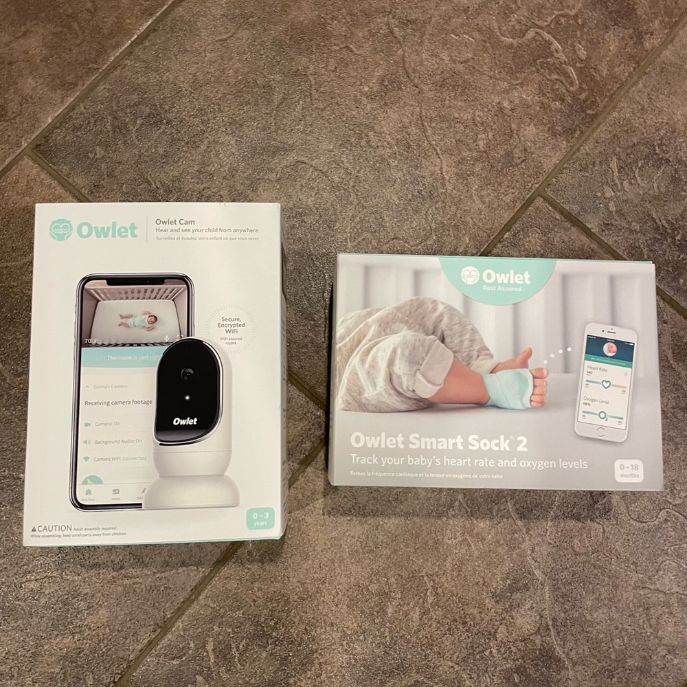 Owlet Camera and Smart Sock 2 Bundle